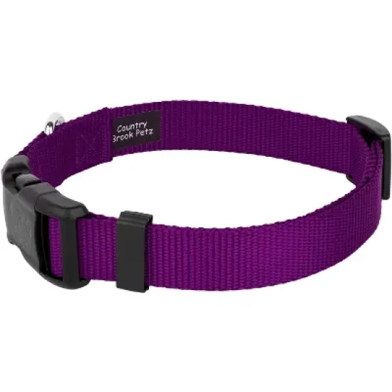 Country Brook Petz Deluxe Nylon Dog Collar and Leash image {1}
