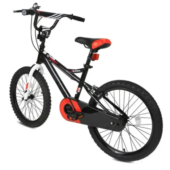 hykolity 20 inch Kids Bike Children Bicycle for Boy 7-13 Years Old Cycling Kiddo Height 48-62 inch Coaster Brakes Black image {4}