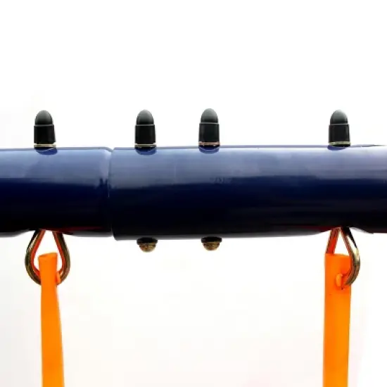 Dexmalle Two Station Swing Set for Children image {4}