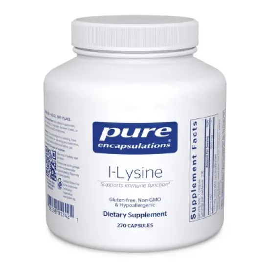 Pure Encapsulations L-Lysine - Essential Amino Acid Supplement for Immune Support & Gum, Lip Health* - with L-Lysine HCl image {8}