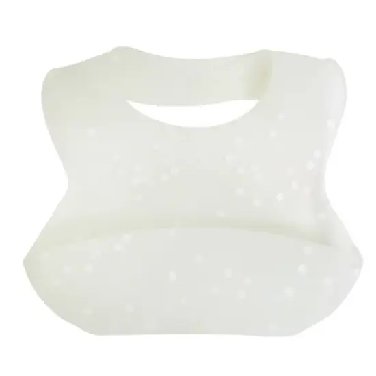 Neat Solutions Toddler Silicone Bib - Translucent image {4}
