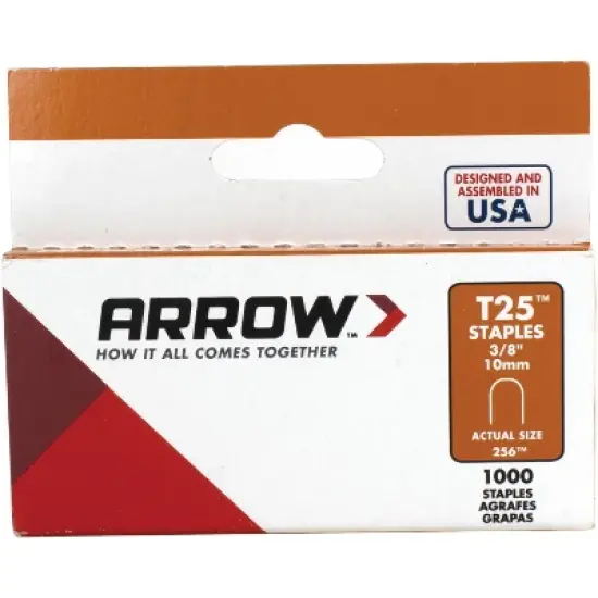 Arrow&reg; T25&trade; Round Crown Staples, 1,000 Pack image {4}