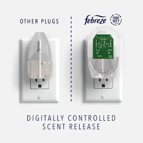 Febreze LIGHT Fade Defy Plug Air Freshener - Bamboo - 0.87 fl oz image {5}