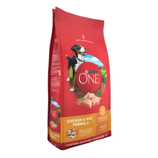 Purina ONE SmartBlend Chicken & Rice Formula Adult Dry Dog Food image {3}