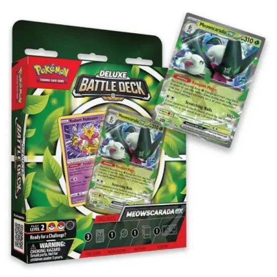 Pok&eacute;mon Trading Card Game: Meowscarada ex Deluxe Battle Deck image {1}