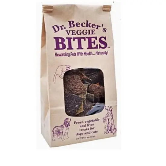 Dr Becker's Veggie Bites Dog & Cat Treats, 4 oz image {3}