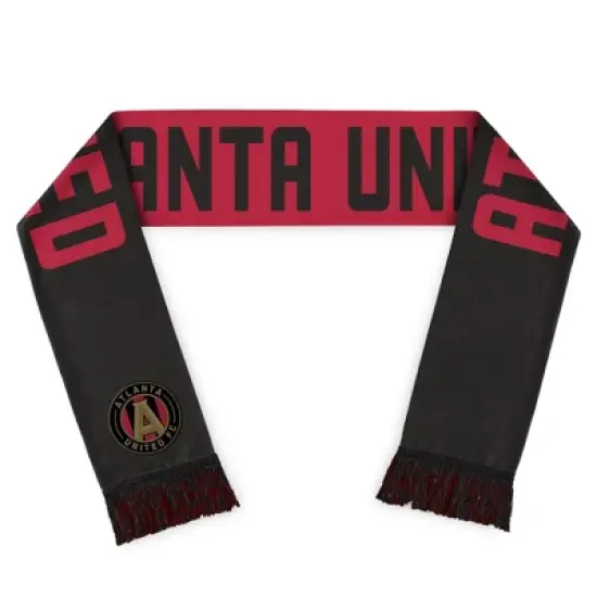 MLS Atlanta United FC Scarf: Midweight Acrylic Solid Pattern image {3}