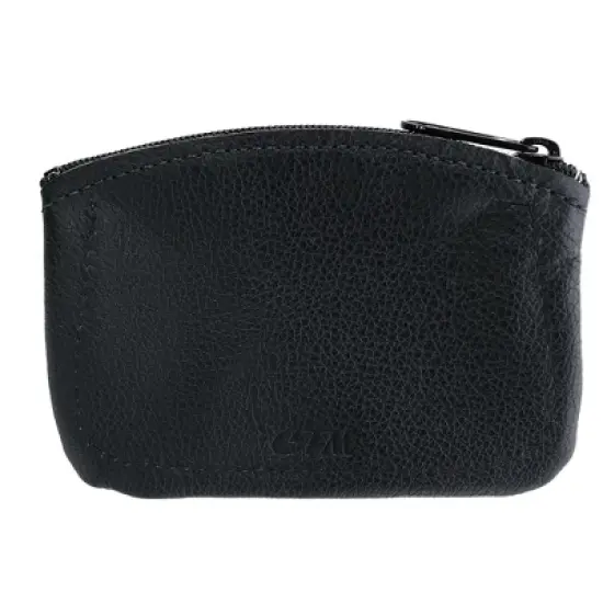 CTM Leather Credit Card Pouch and Coin Holder image {1}