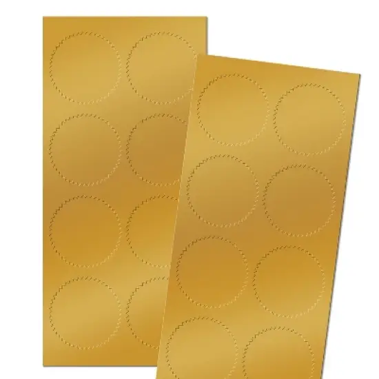 Great Papers! Seals Gold Foil 50/Pack (901200) image {3}