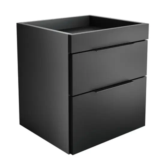 Carter Modern Double Drawer Nightstand - Eco Dream image {1}