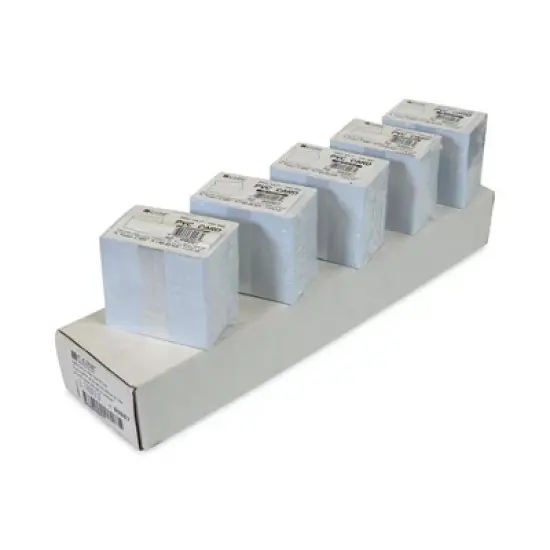 C-Line PVC ID Badge Card, 3.38 x 2.13, White, 100/Pack image {3}