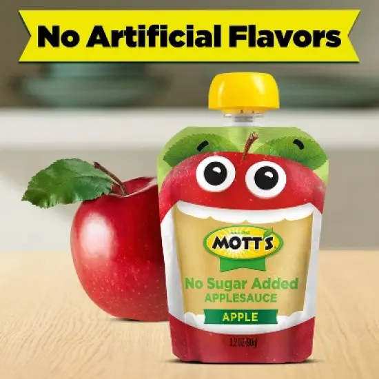 Mott's Unsweetened Pouches - 38.4oz/12ct image {2}
