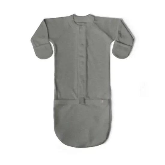 Goumikids Viscose Made from Bamboo Organic Cotton Convertible Baby Gown image {10}