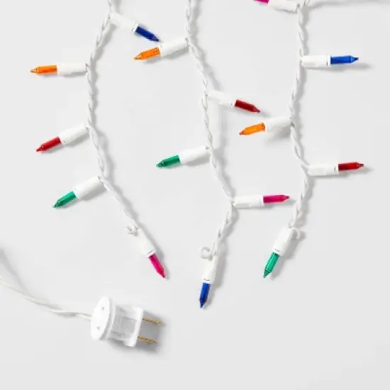 300ct Christmas High Density Icicle Lights Multicolor with White Wire - Wondershop&trade; image {4}