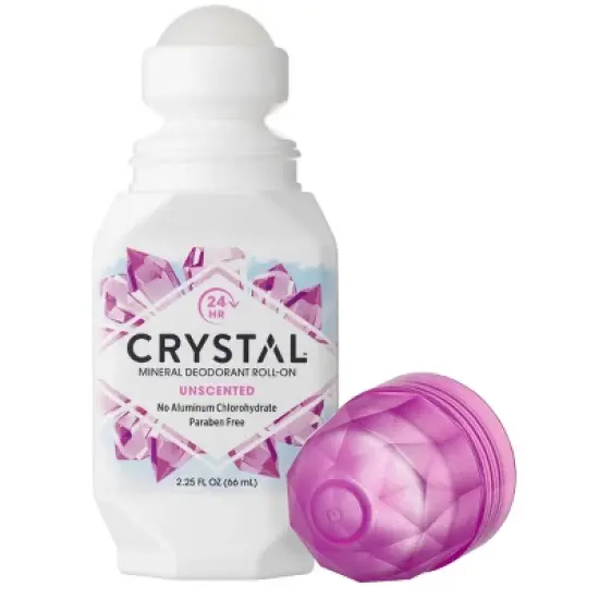 Crystal 24hr Roll-On Deodorant - Unscented 2.25 fl oz image {5}