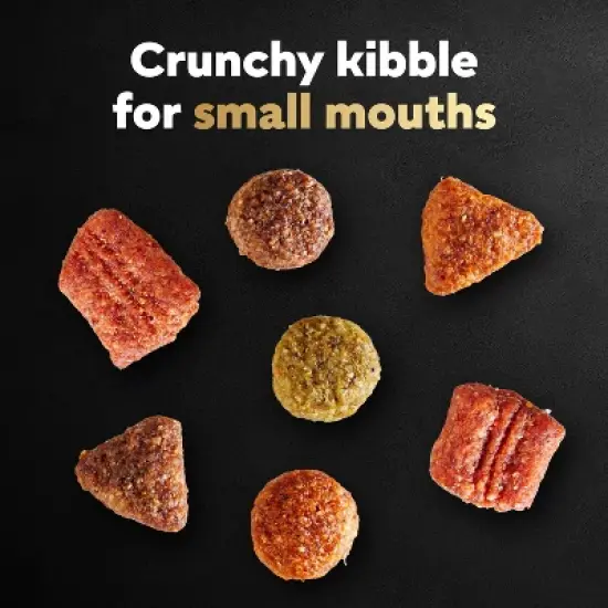 Cesar Carrot, Pea, Steak, Vegetable, Beef and Red Meat Flavor Small Breed Dry Dog Food - 5lbs image {3}