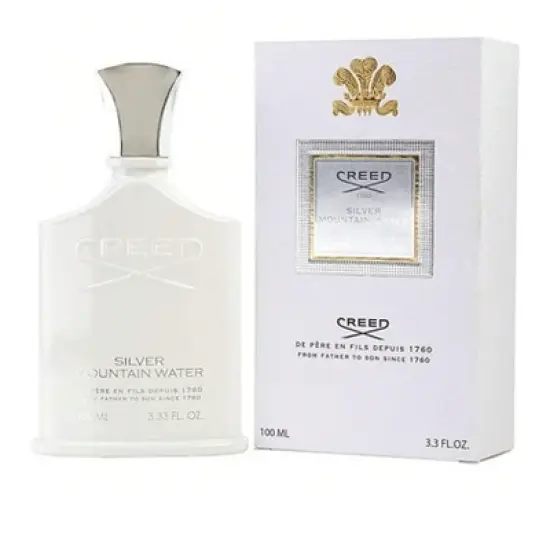 Creed Silver Mountain Water By Creed Men Fresh, Crisp, And Clean Notes. Daytime Eau De Parfum Spray 3.3 Oz image {1}