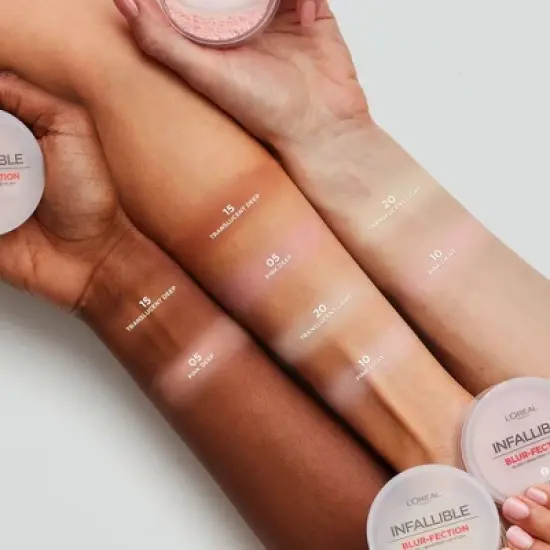 L'Oreal Paris Infallible Blur-fection Longwear Loose Setting Powder - 0.21oz image {6}