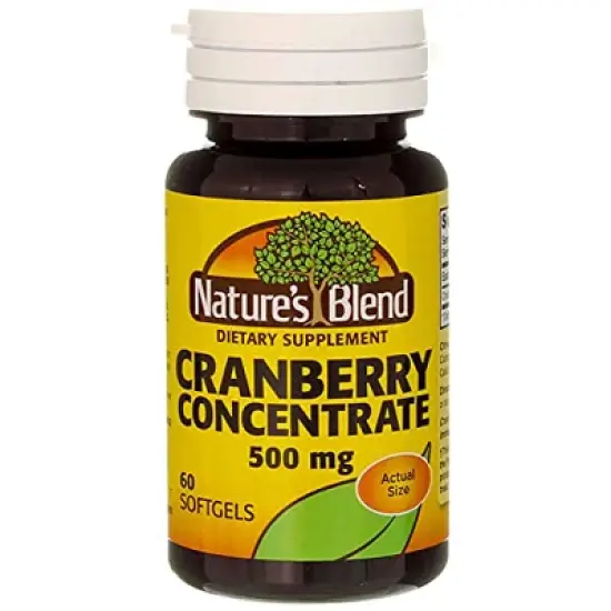 Nature's Blend 20 Cranberry Concentrate 500 mg image {5}