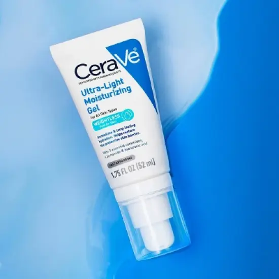CeraVe Ultra-Light Moisturizing Face Gel - 1.75 fl oz image {3}