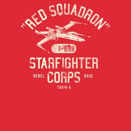 Men's Star Wars Rebel X-Wing Starfighter Corps Collegiate T-Shirt image {1}