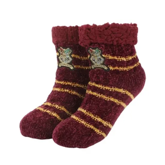 Harry Potter Womens Faux Lined Quarter Crew Socks image {5}