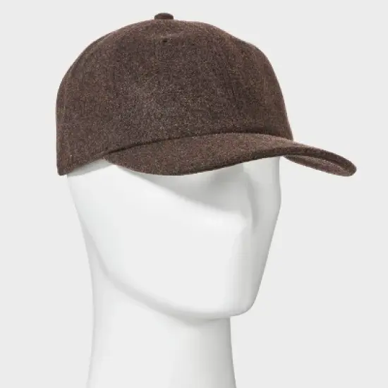 Men's Media Friendly Baseball Hat - Goodfellow & Co&trade; Brown image {1}