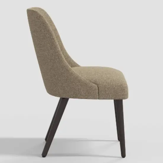 Geller Modern Dining Chair in Textured Linen Zuma - Threshold&trade; image {3}