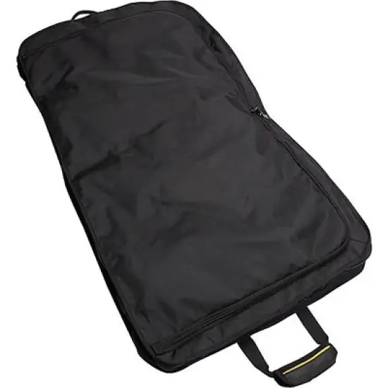 A. Saks A.Saks Thin Hanging Ballistic Nylon Garment Carrier in Black image {3}