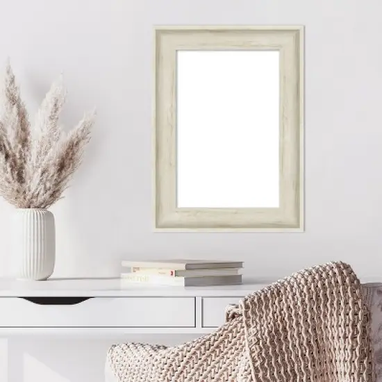 Amanti Art Regal Birch Cream Framed Dry Erase Magnetic Board image {7}