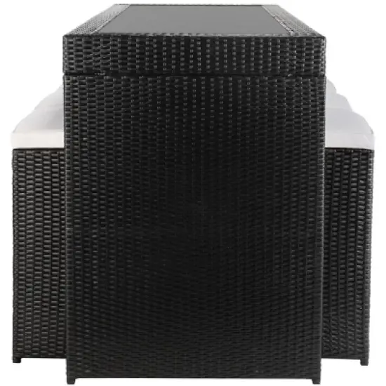 Horus Dining Set - Outdoor - PAT7502 - Safavieh image {4}