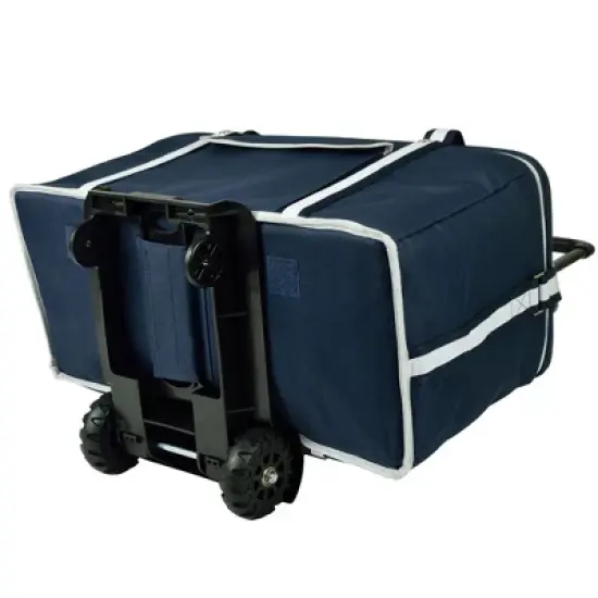 NCAA California Golden Bears Folding Soft Sided Rolling Cooler - 64 cans image {5}