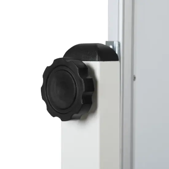 Emma and Oliver Double-Sided Mobile White Board Stand with Pen Tray image {10}