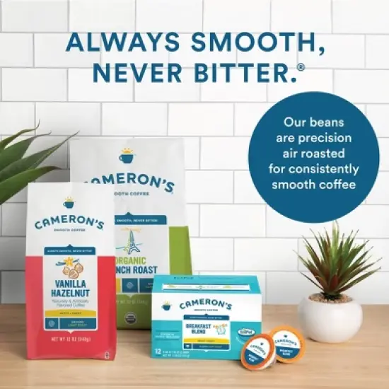 Cameron's Coffee Highlander Grog Light Roast Ground Coffee image {8}