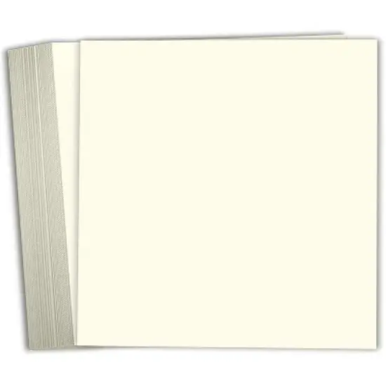 Hamilco Card Stock Scrapbook Paper 12x12 Cream Colored Cardstock Heavyweight 130lb Cover &ndash; 25 Pack image {7}