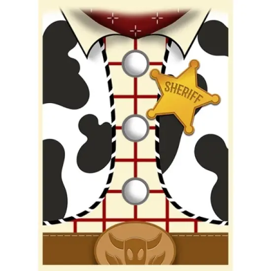 Men's Toy Story Sheriff Woody Costume Tee T-Shirt image {1}