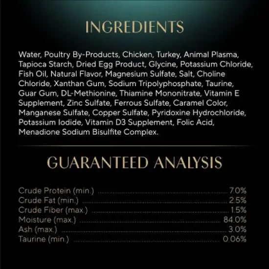 Sheba Perfect Portions Cuts in Gravy Tender Turkey Flavor Wet Cat Food - 2.64oz image {9}