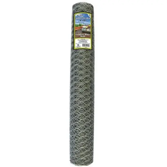 Digger's Root Guard 4 ft. H X 25 ft. D Silver Coated Wire Gopher Wire Roll image {1}