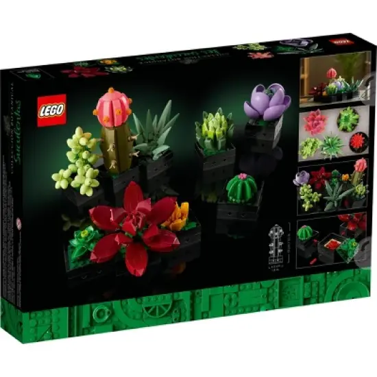 LEGO Icons Succulents Plants and Flowers Home D&eacute;cor 10309 image {3}