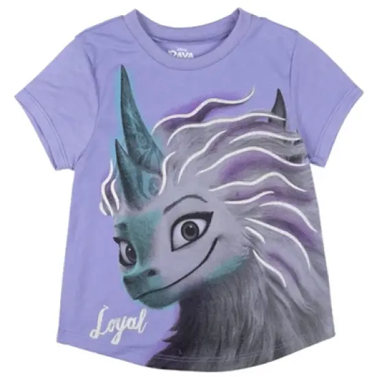 Disney Vampirina Raya and the Last Dragon Princess Lion King Winnie the Pooh Sisu Simba Girls T-Shirt and Leggings Outfit Set Little Kid to Big Kid image {2}