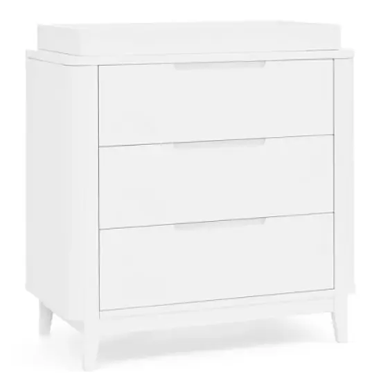 Delta Children Noah 3 Drawer Dresser with Changing Top and Interlocking Drawers image {1}