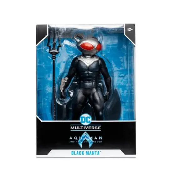 McFarlane Toys Aquaman Movie Black Manta 12" Posed Figure image {1}