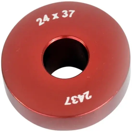 Wheels Manufacturing 24mm Open Bore Drift - 1/2" Red Anodized Aluminum image {1}