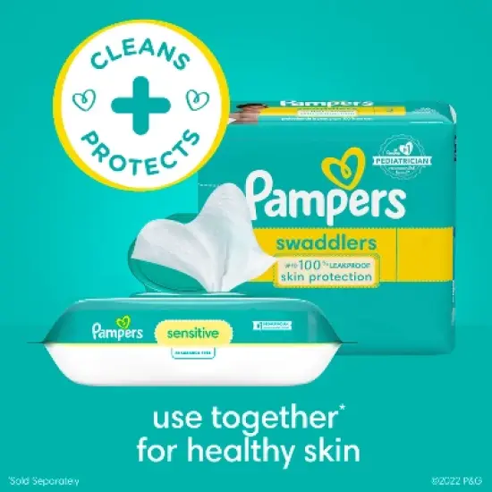 Pampers Sensitive Baby Wipes - 36ct image {8}