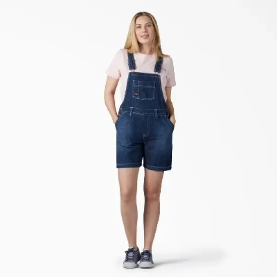 Dickies Women's Bib Shortalls, 7" image {4}