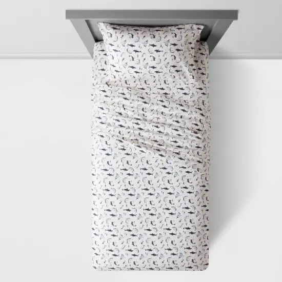 Shark Microfiber Kids' Sheet Set - Pillowfort&trade; image {2}