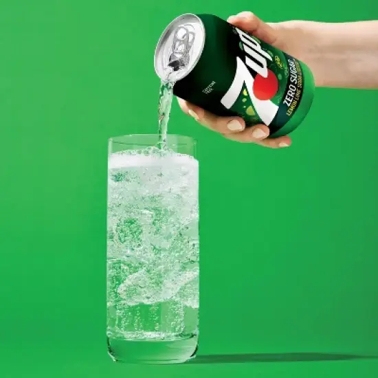 7UP Zero Sugar Lemon Lime Soda - 12pk/12 fl oz Cans image {5}