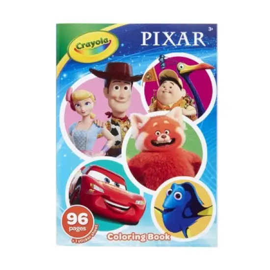 Crayola Disney Pixar Coloring Book: Creative Kids Activity, 96 Pages, Ages 3+, Boys & Girls, 10.75" x 7.75" image {5}