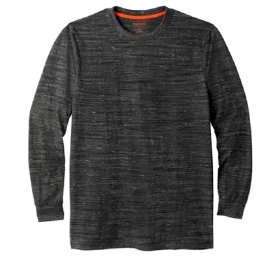 Boulder Creek by KingSize Men's Big & Tall &trade; Heavyweight Long-Sleeve No Pocket Crewneck Tee image {12}