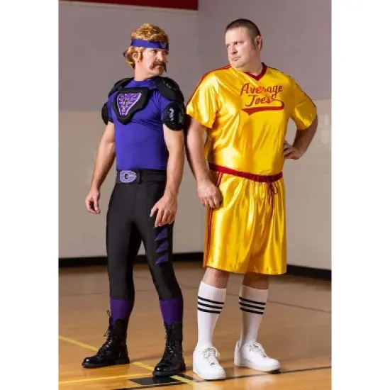 HalloweenCostumes.com Men's Dodgeball Purple Cobras Halloween Costume | Adult Officially Licensed Uniform for Cosplay image {6}